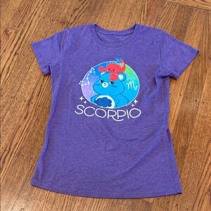 Care Bears Purple Scorpio Tee - women's size XS